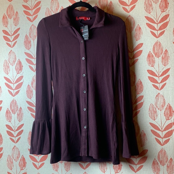 N:philanthropy purple top, Size XS/S - Picture 1 of 2